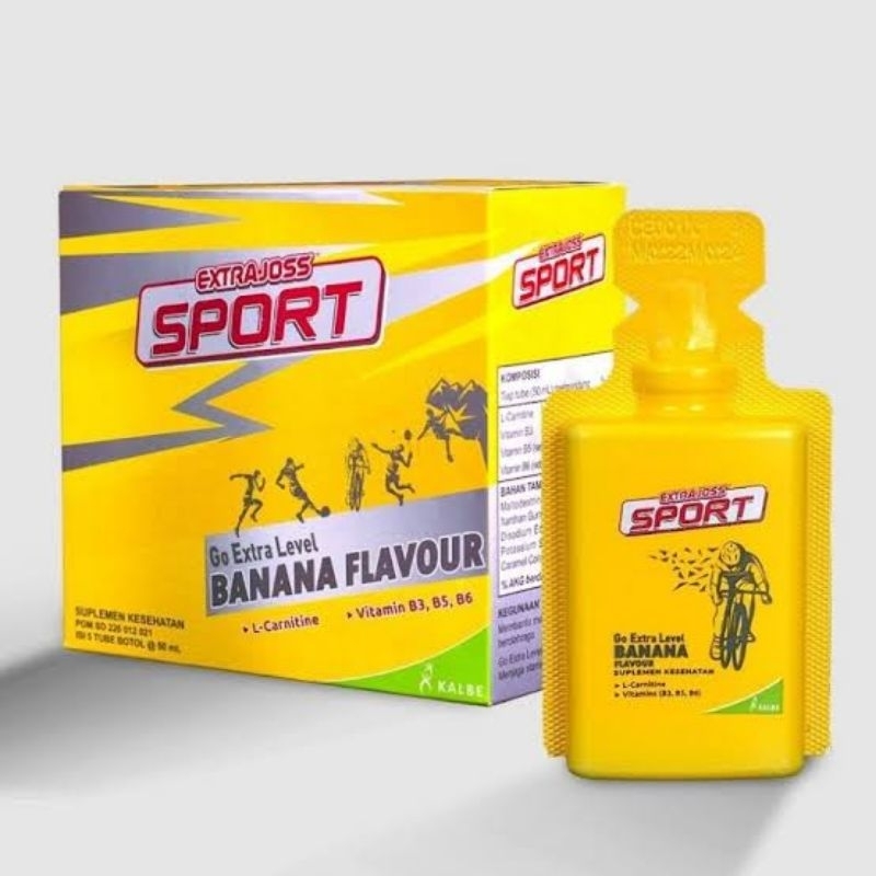 Jual Sport Gel Minuman Energi buat Olahraga (per box) - Extra Joss
