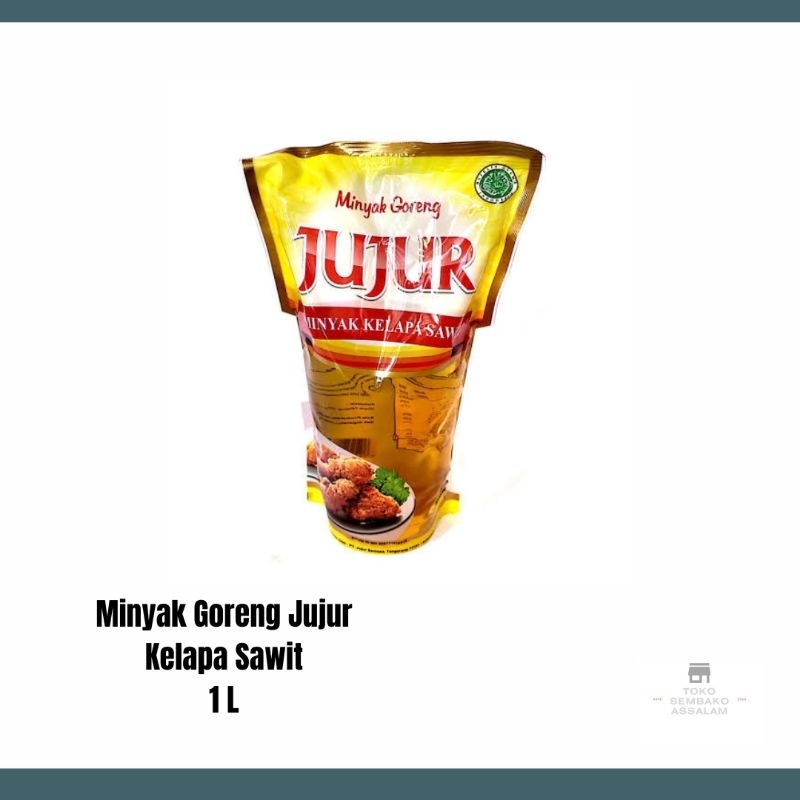 Jual Minyak goreng jujur 1 liter refill / Minyak refill jujur 1 liter