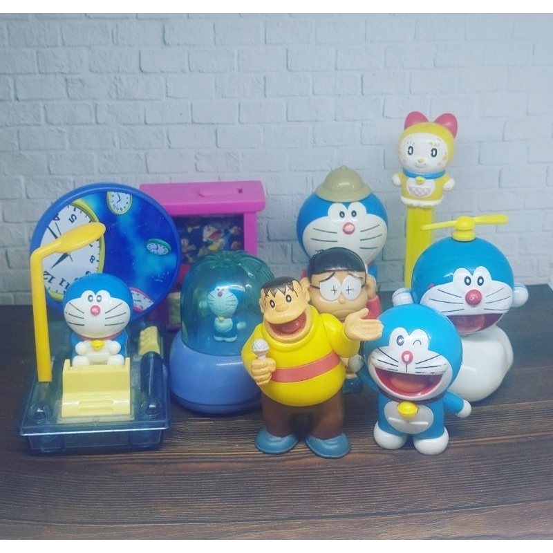 Jual Figure Doraemon, nobita, giant, dorami Happy Meal McD Doraemon