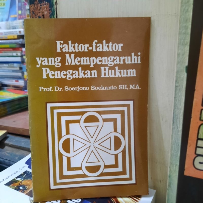 Jual FAKTOR FAKTOR YANG MEMPENGARUHI PENEGAKAN HUKUM Oleh Prof Dr ...