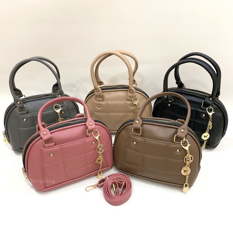 ✰Twilight⤀ Tas selempang wanita kecil murah import selempang mini cewek LV  ALMA Damier - NS17 - B0Y9