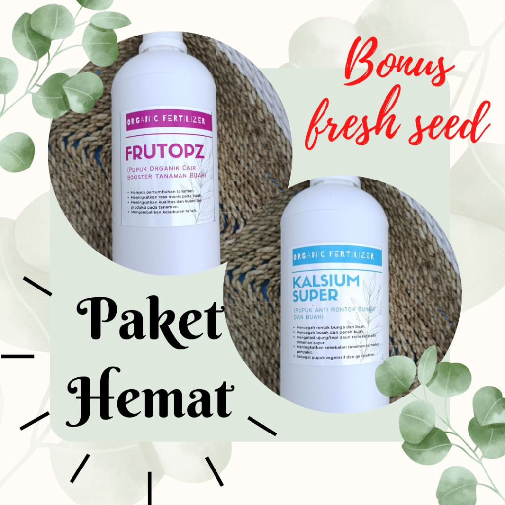 Jual Paket Hemat POC 2 Botol Free Bonus Benih | Shopee Indonesia