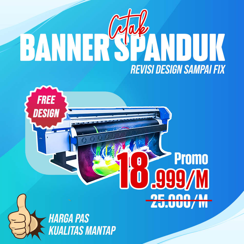 Jual CETAK SPANDUK BANNER BACKDROP BALIHO MURAH SPANDUK RAMADHAN SPANDUK IDUL FITRI