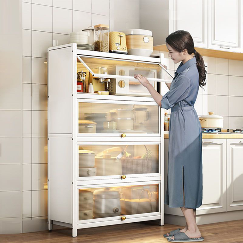 Jual Rak Dapur Anti Debu Lemari Dapur Dengan Pintu/Rak dapur / Lemari ...