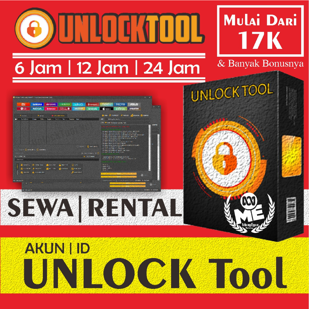 Jual RENTAL UNLOCK TOOL SEWA UNLOCK TOOL RENTAL UNLOCKTOOL SEWA