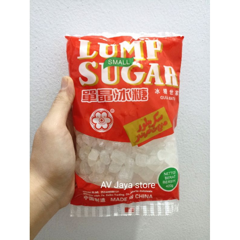 Jual Gula Batu RRT 400 gram lump sugar | Shopee Indonesia