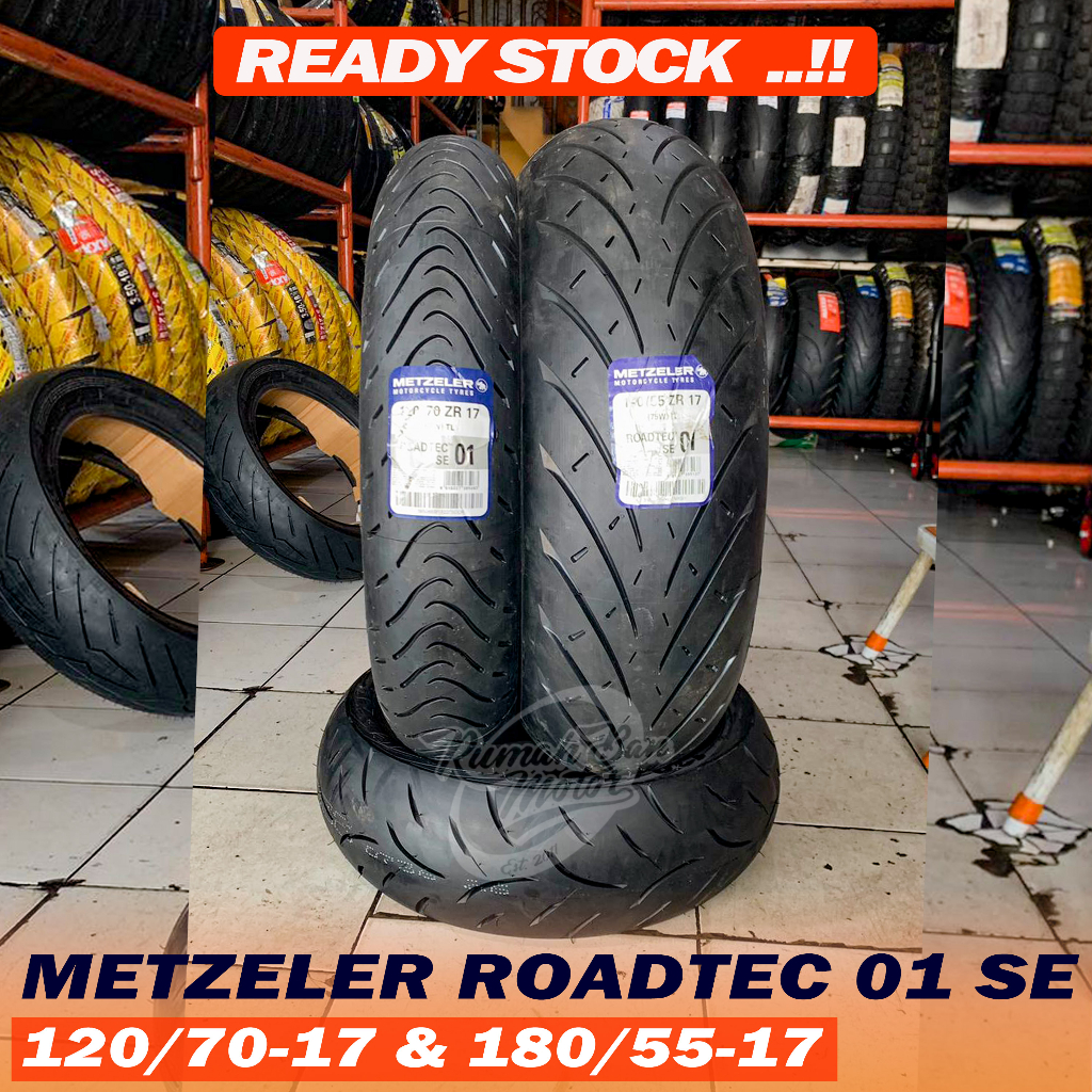 Jual METZELER ROADTEC 01 SE 120/70-17 & 180/55-17 Ban R9T, CBR 650, Dll |  Shopee Indonesia