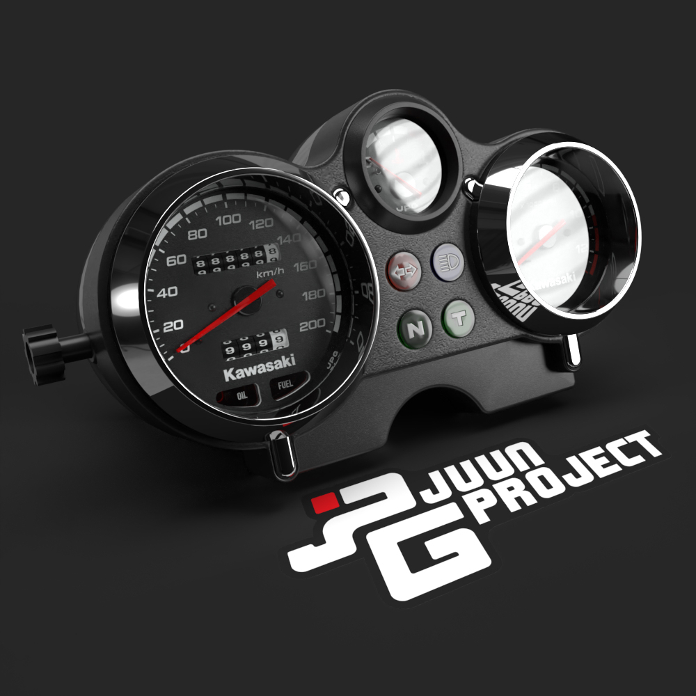 Jual Panel Speedometer Custom NINJA 150 R / SS | Model RX2NR | Shopee