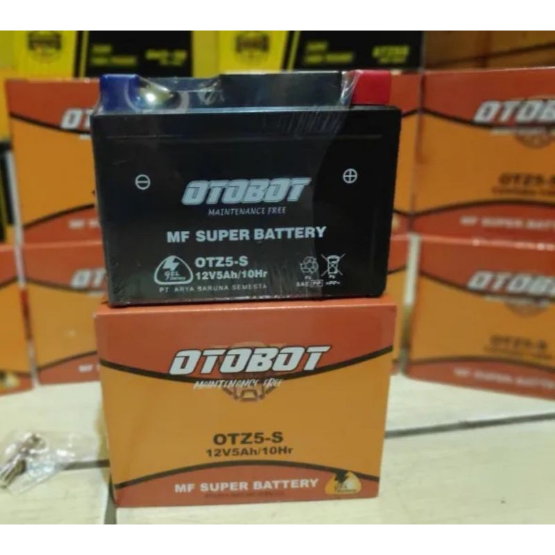 Jual otobot mf super battery otz5-s aki motor Vario 110/beat/super 125