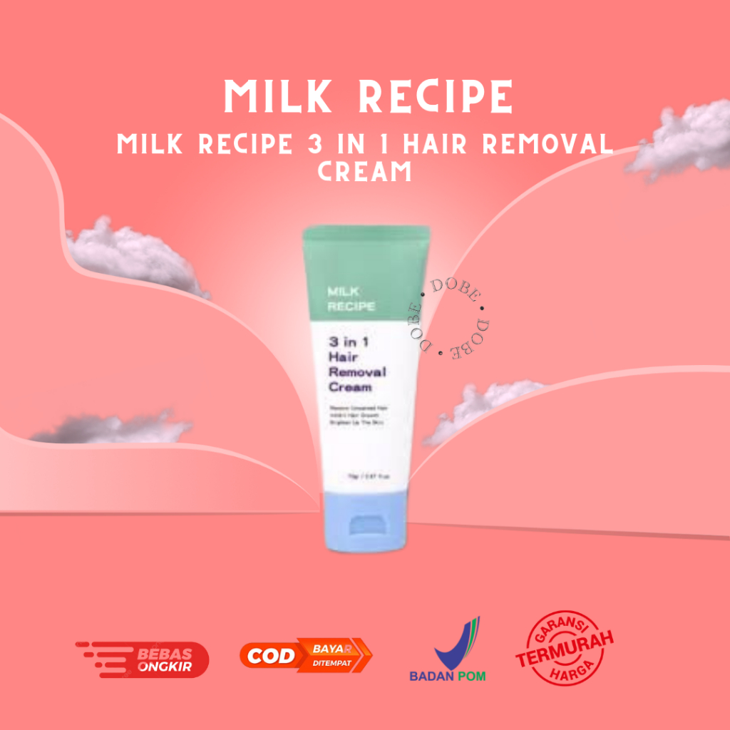 Jual Milk Recipe 4 In 1 Hair Removal Cream Shopee Indonesia 0932