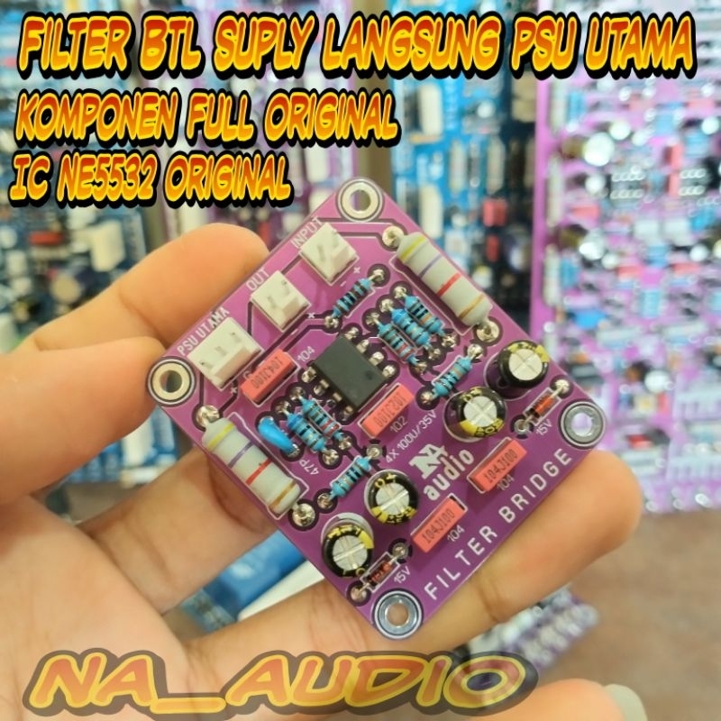 Jual KIT filter BtL + input balance komponen bagus - non headsink ...