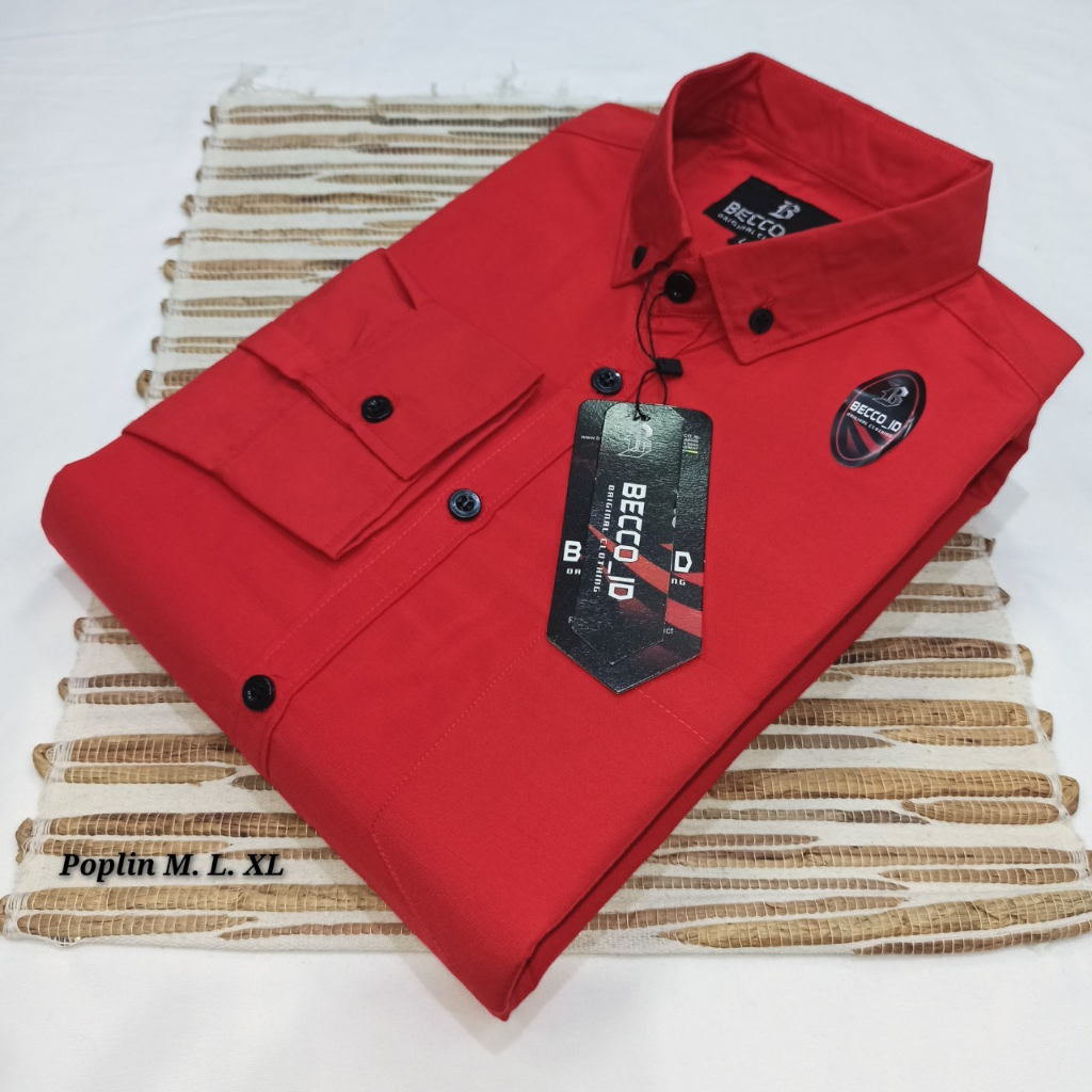 Jual Kemeja Pria Lengan Panjang Polos Kemeja Distro Slimfit Casual Formal Kerja Harian Kemeja 2826