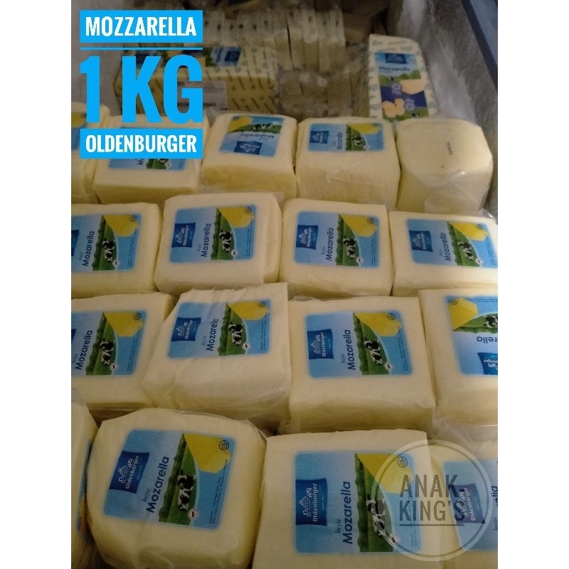 Jual Keju Mozzarella Oldenburger 1 Kg Shopee Indonesia