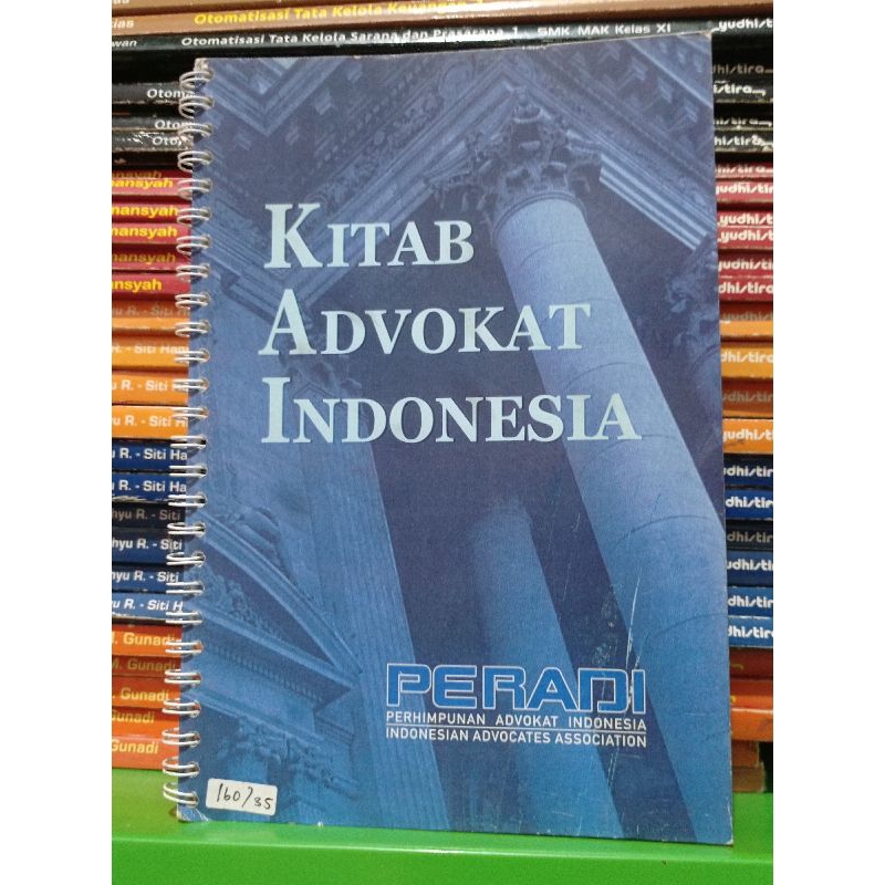 Jual Buku Bekas KITAB ADVOKAT INDONESIA Peradi | Shopee Indonesia