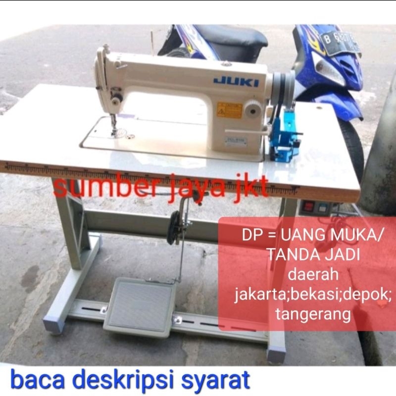 Jual mesin jahit juki second serasa baru DP=UANG MUKA Shopee Indonesia