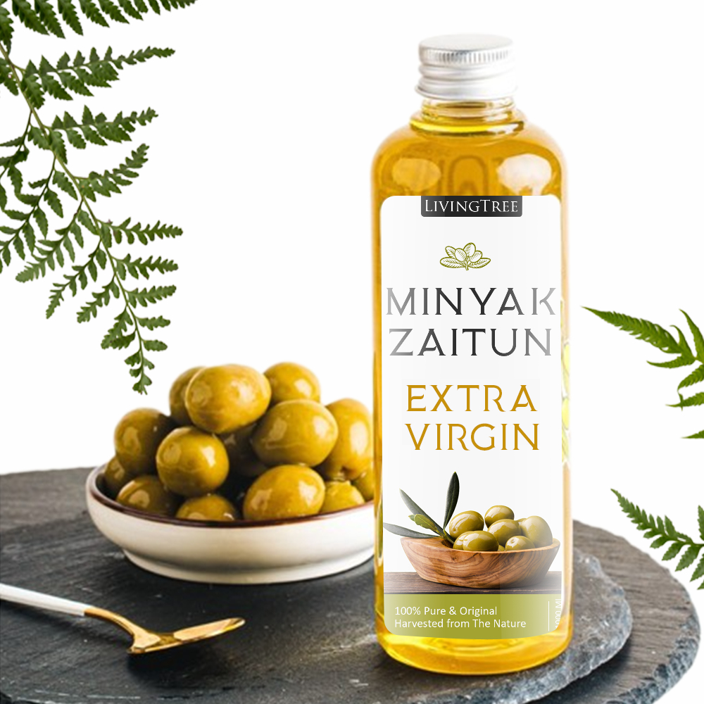 Jual Minyak Zaitun Extra Virgin Olive Oil Living Tree 250 ml BISA