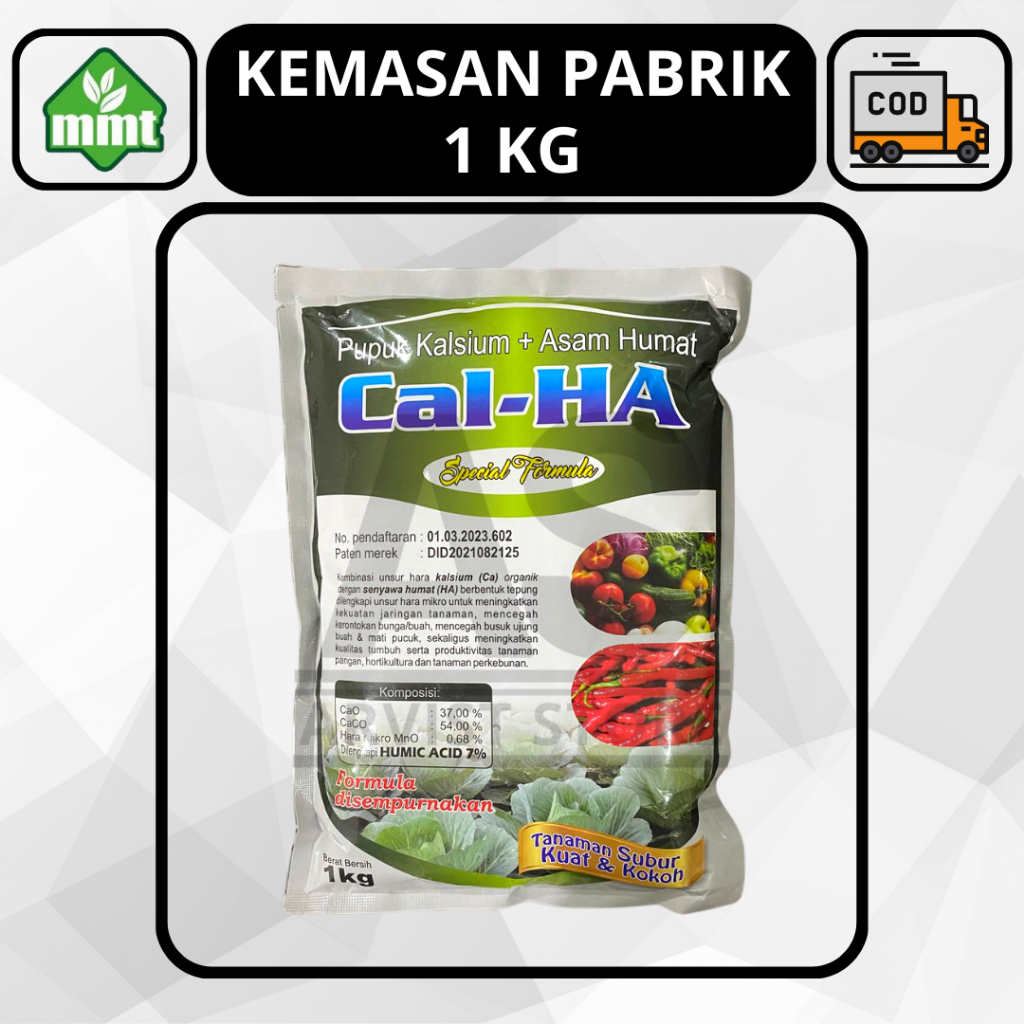 Jual CAL HA 1 Kg Pupuk Kalsium Plus Asam Humat Calcium Humic Acid Calha ...