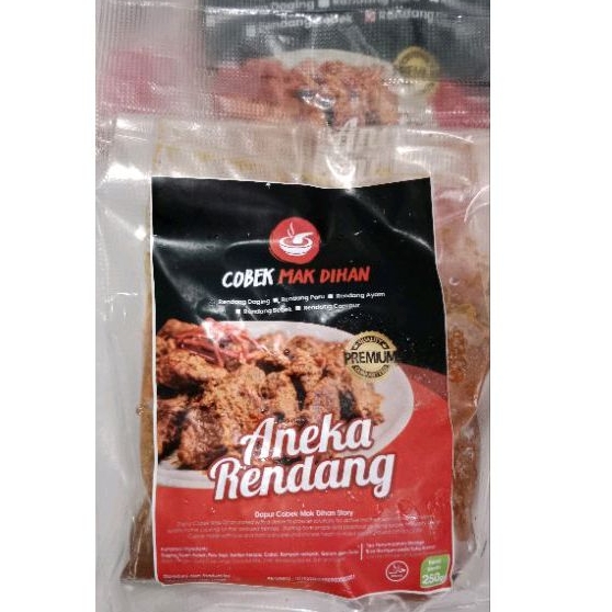 Jual Rendang Padang Daging Sapi Asli Rendang Frozen Food Bumbu Premium Shopee Indonesia 