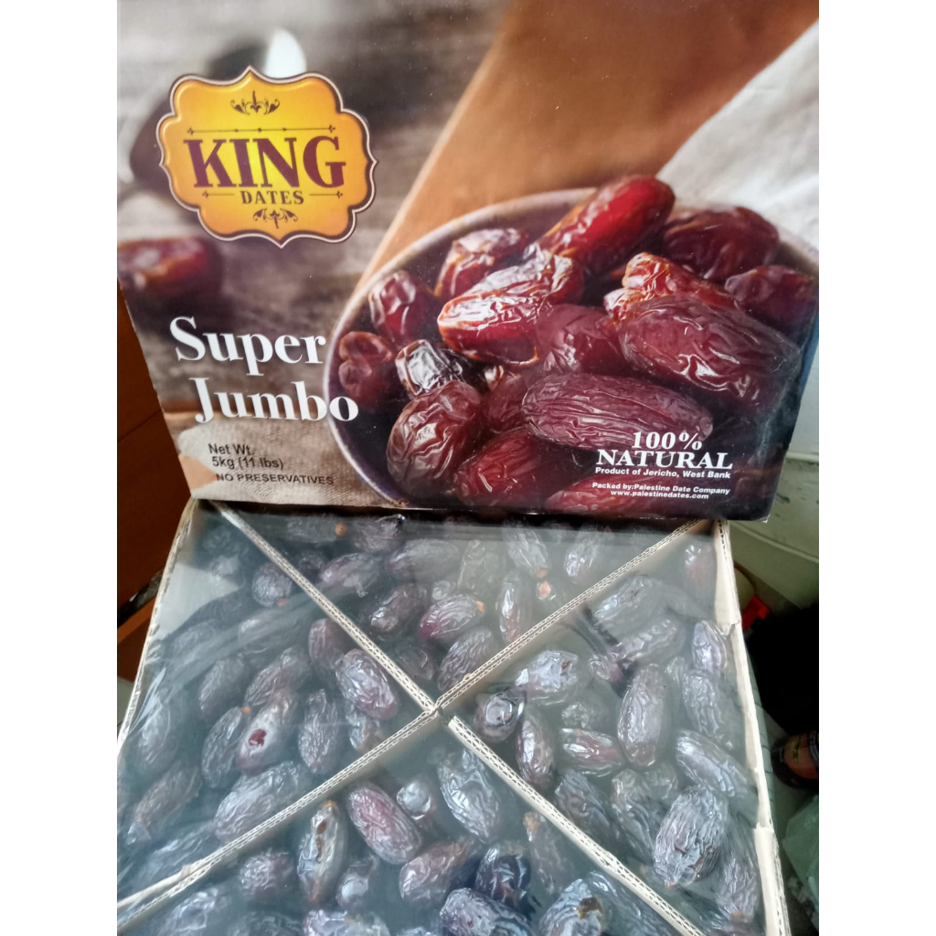 Jual medjool palestina king 5kg super jumbo shopee indonesia
