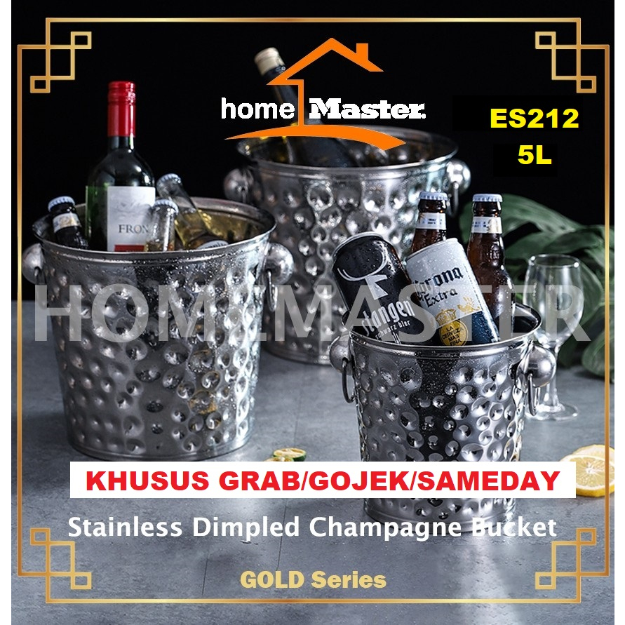 Jual GO Ember/Bucket Es/Ice Champagne/Bir/Beer/Wine Stainless 5L ES212 ...