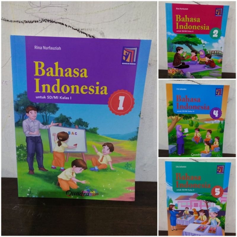 Jual Buku Bahasa Indonesia Kls 1,2,4,5 SD/Mi Kurikulum Merdeka Penerbit ...