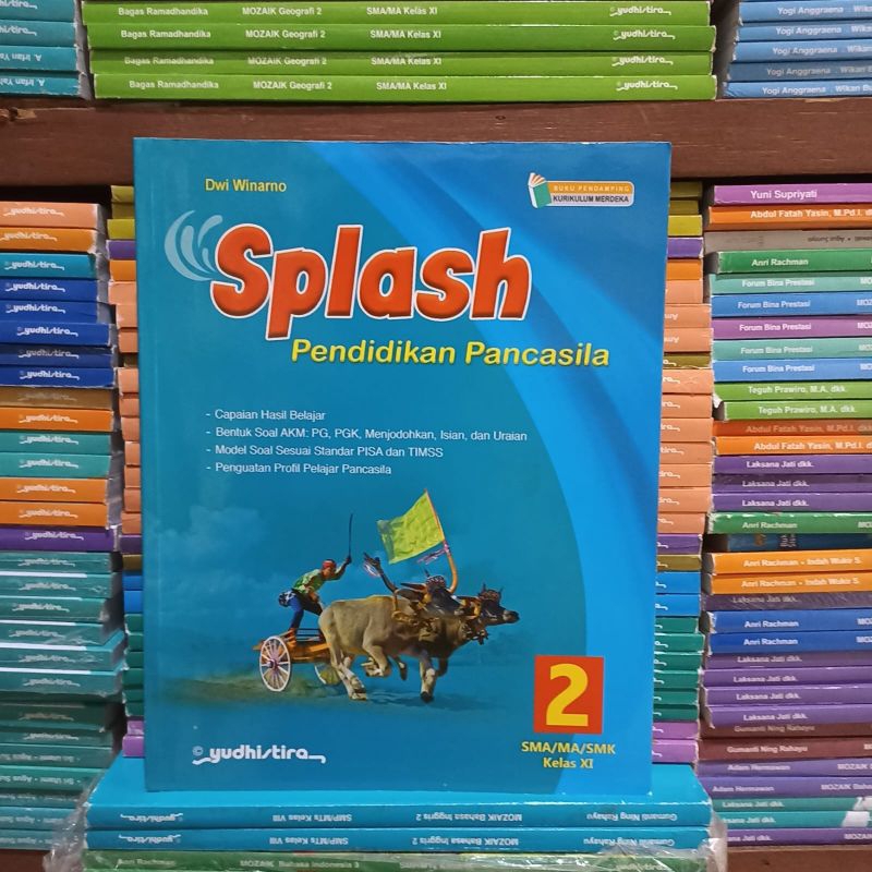 Jual Buku Splash Pendidikan Pancasila Kelas Xi Sma Ma Kurikulum Merdeka Yudhistira Shopee