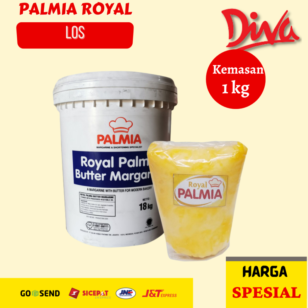 Jual Palmia Royal Los 1 Kg Mentega Margarin Shopee Indonesia 7121