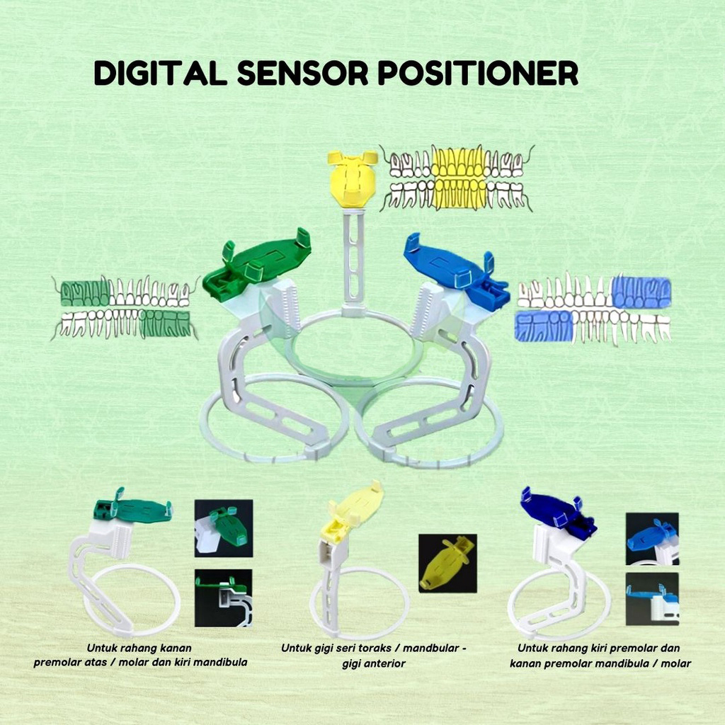 Jual Eternal Dental Sensor Positioner X-Ray Digital Holder Plastik ...
