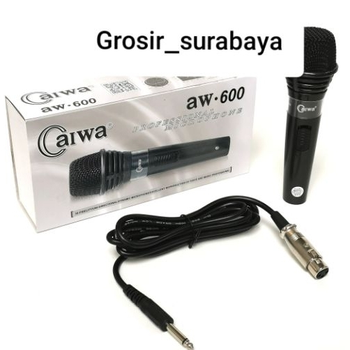 Jual Mic Kabel Aiwa Aw Microphone Kabel Aiwa Aw Mic Aiwa