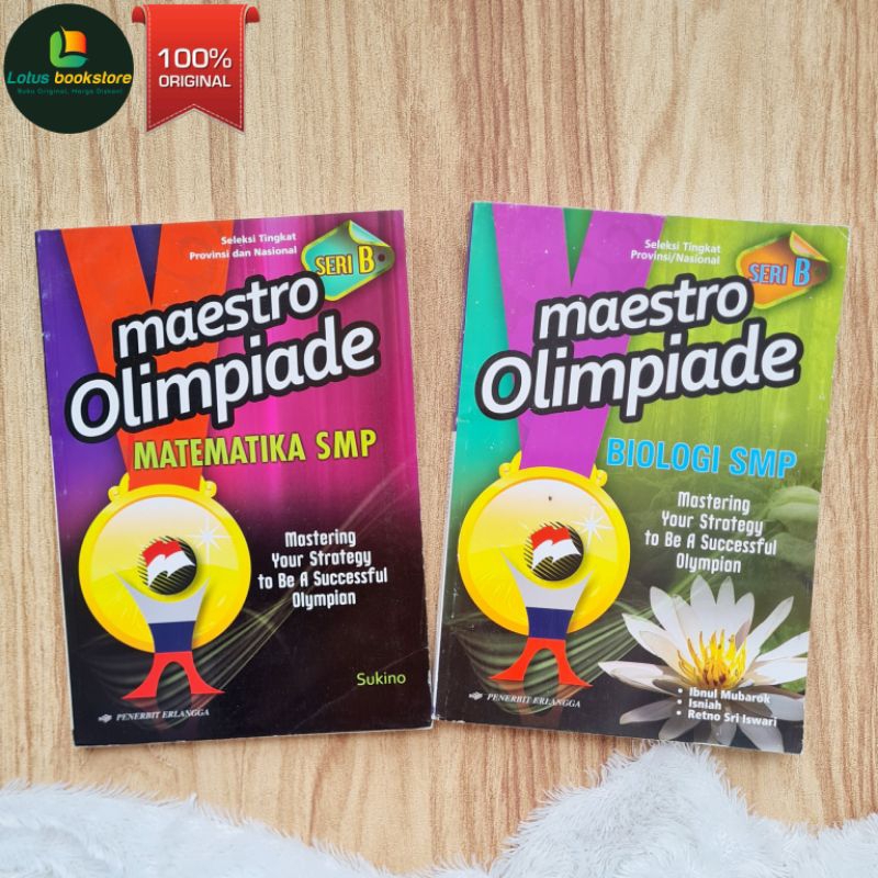 Jual Maestro Olimpiade Fisika Dan Matematika Smp Seri A And B Buku Erlangga Original Shopee 6166