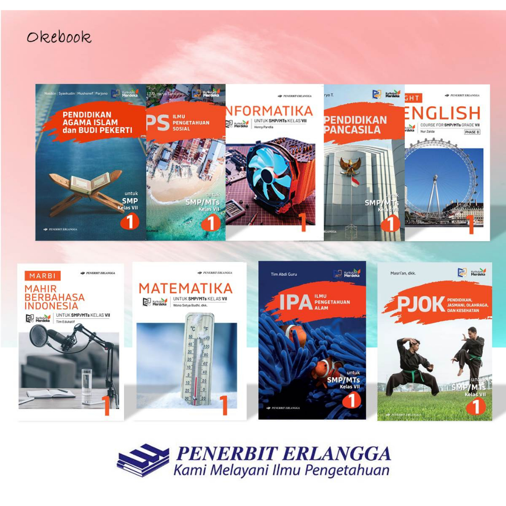 Jual Buku Penerbit Erlangga SMP Kelas 7 - Kurikulum Merdeka ...