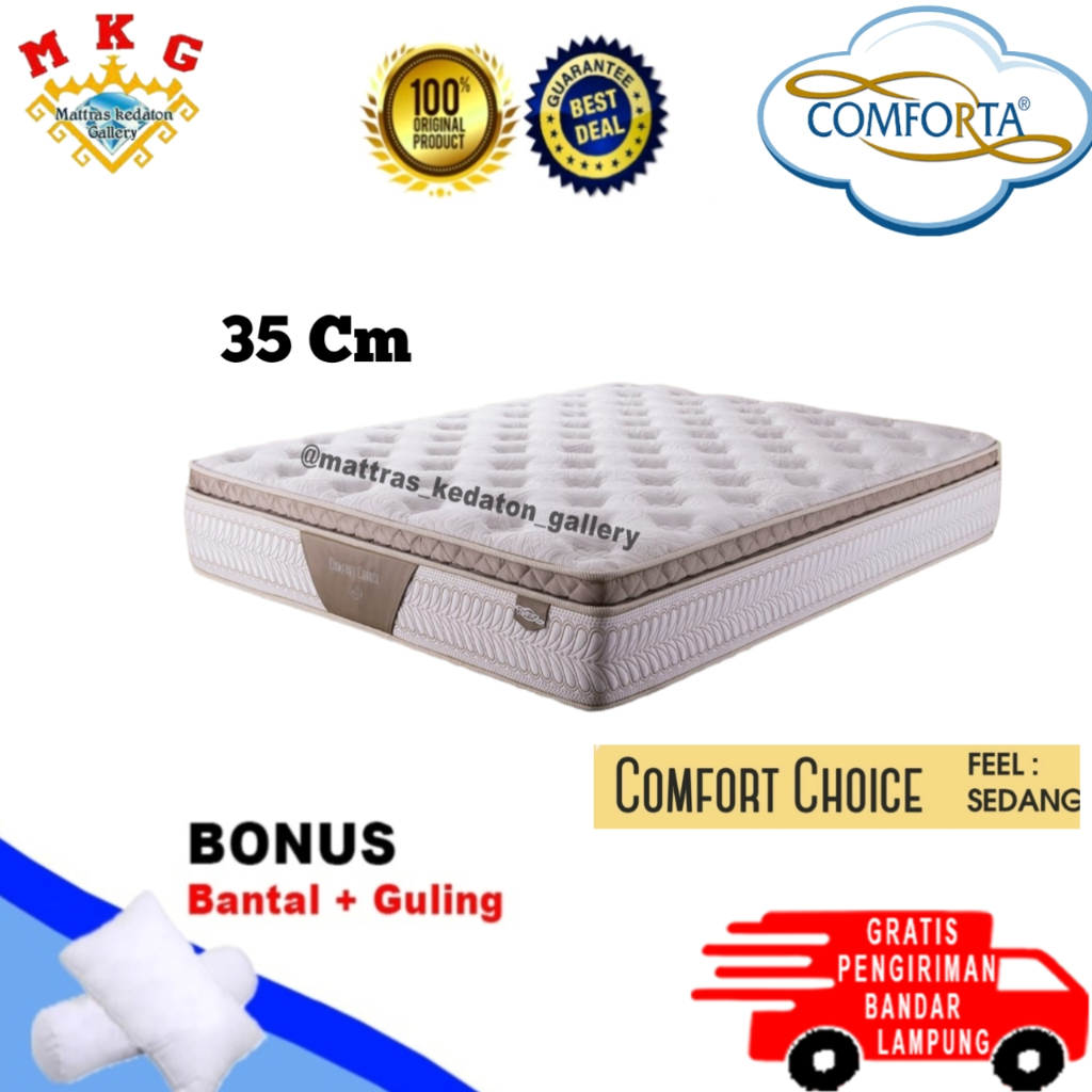 Jual Comforta Springbed Comfort Choice Hanya Kasur Spring bed Mattras