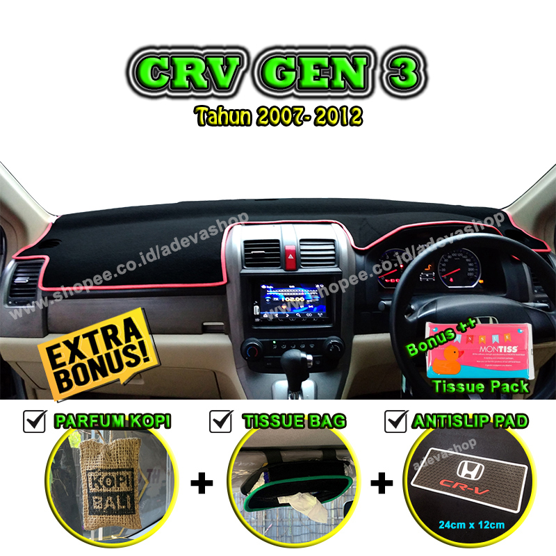 Jual Alas Dashboard Mobil CRV Gen 3 Karpet Dashboard Mobil Alas Dasbor