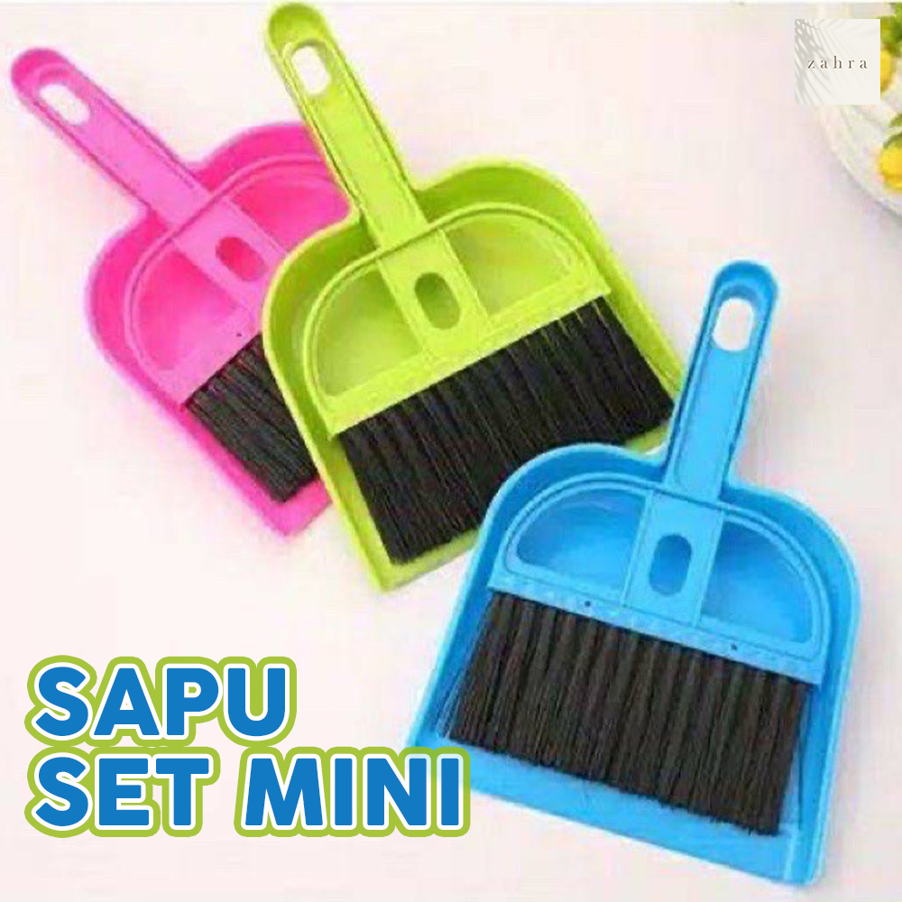 Jual SAPU SET MINI - Serok Cikrak Pembersih Meja Debu Pengki Sampah ...