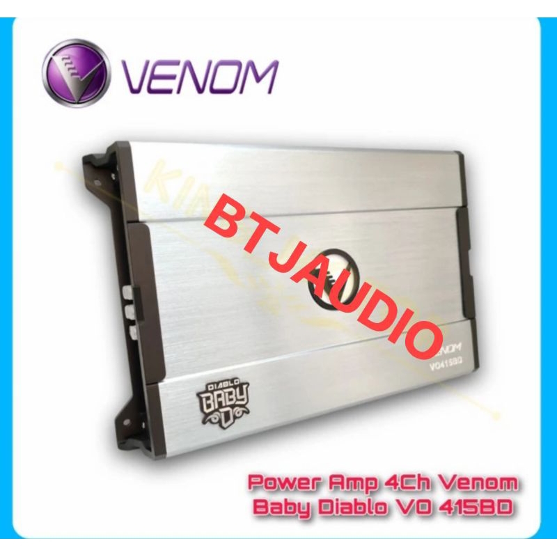 Jual POWER AUDIO MOBIL 4 CHANNEL VENOM BABY DIABLO VO415BD (ORIGINAL ...