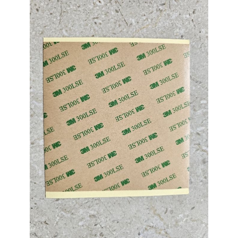 Jual Perekat double tape 3M 300LSE 10x10cm 12.2x12.2cm 10x20cm 20x20cm ...
