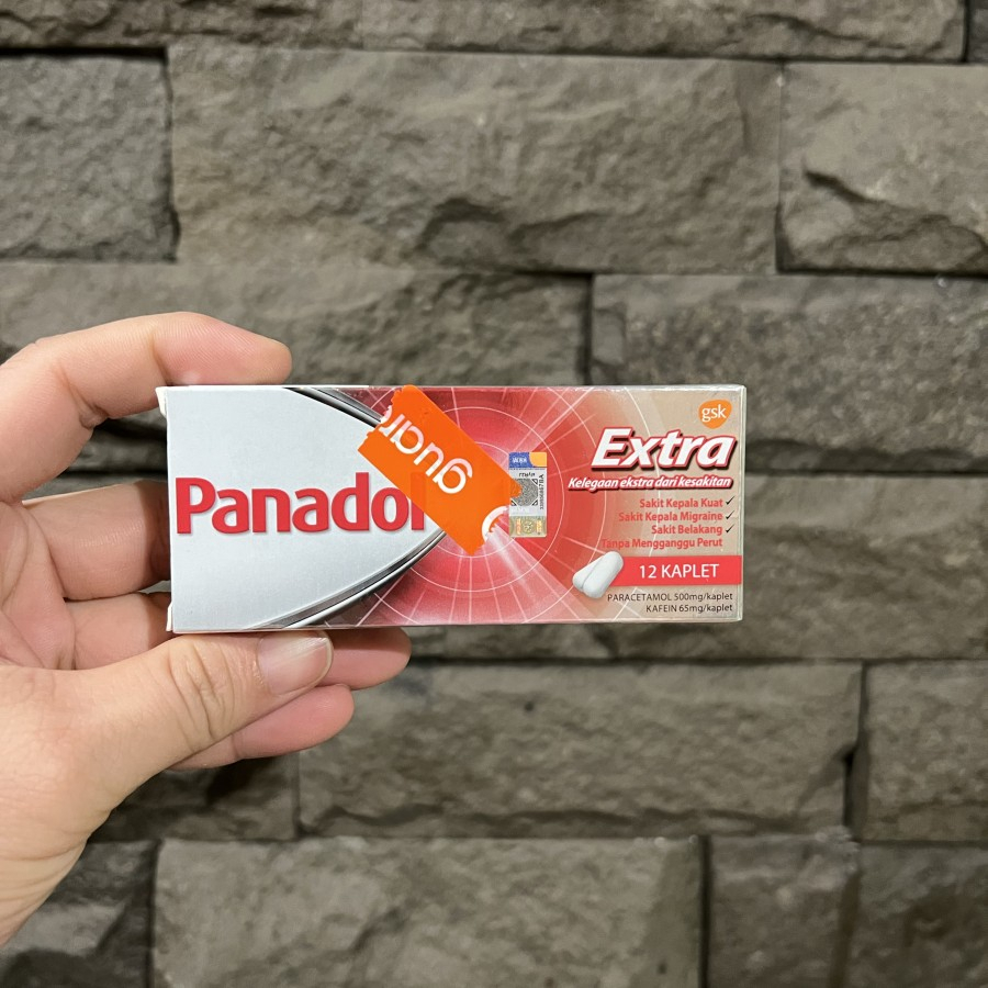 Jual Paracetamol 500mg Caffeine 65mg Panadol Extra Malaysia 12 tablets