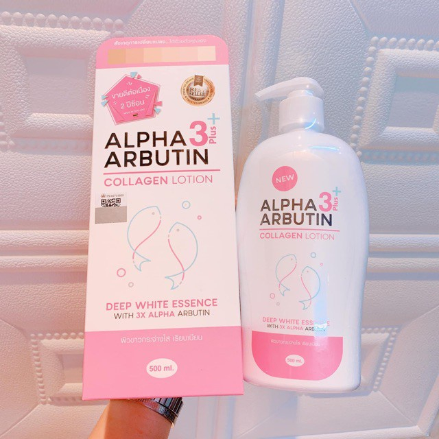 Jual BODY LOTION ALPHA ARBUTIN 500 ML//BODY LOTION WHITENING Shopee