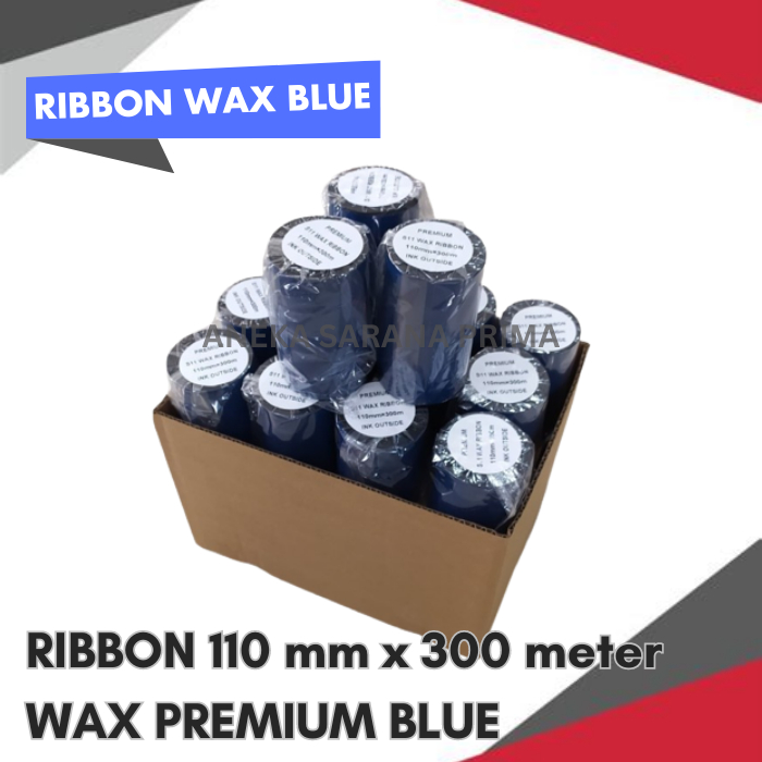 Jual RIBBON PREMIUM WAX 110X300 OUT BARCODE PRINTER LABEL ZEBRA TSC ...