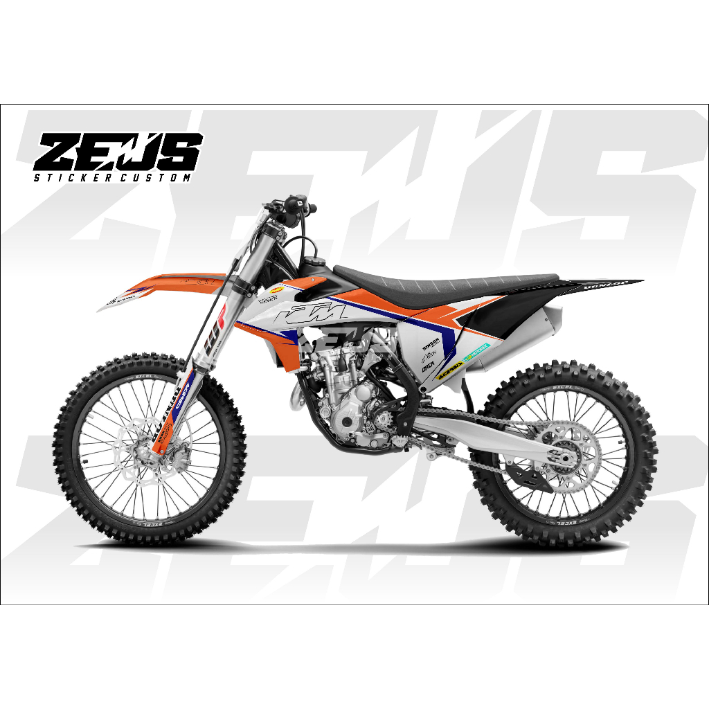 Jual Decal Sticker - Stiker Dekal Ktm 250 2019 Zeus SC5 | Shopee Indonesia