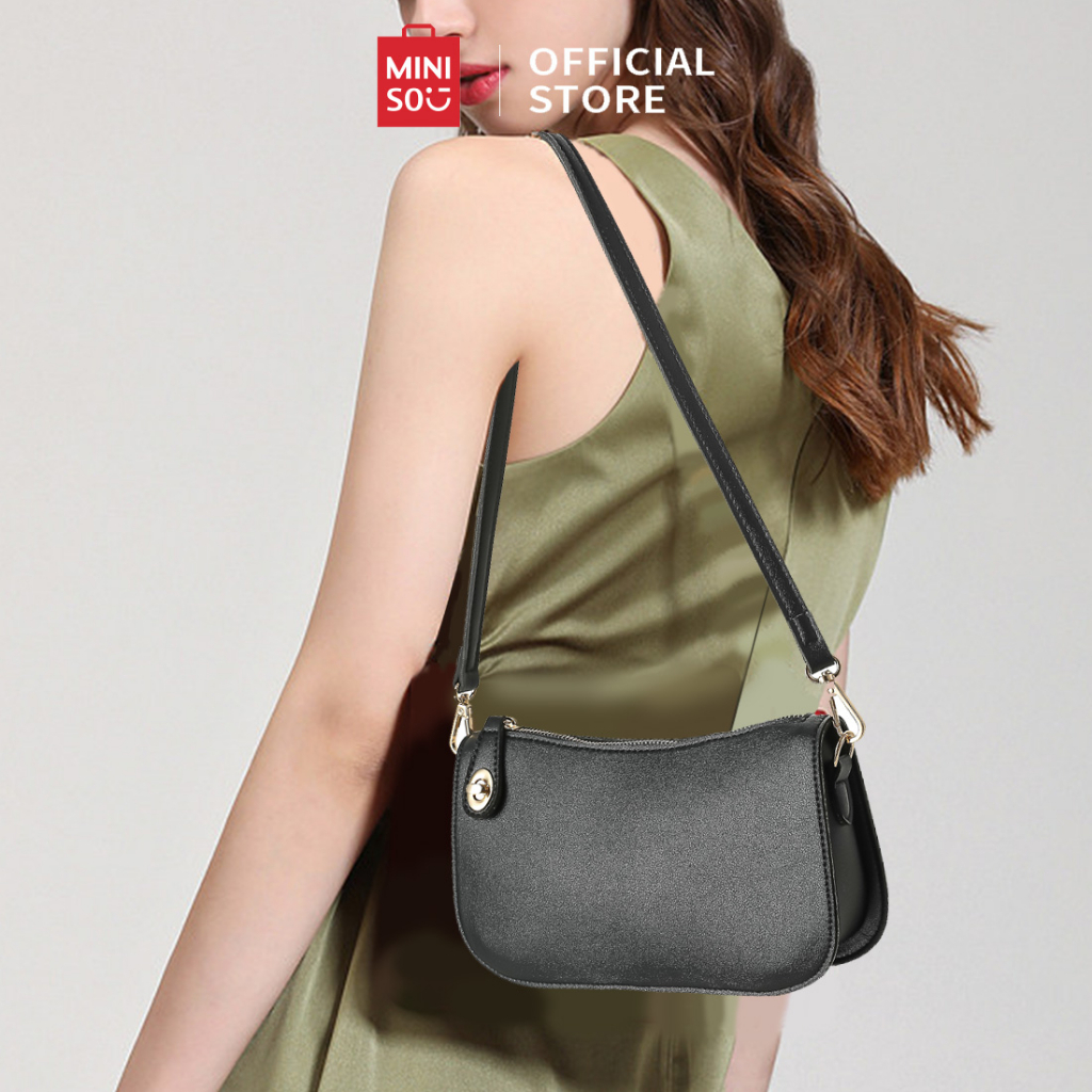 Jual MINISO Tas Wanita Tas Slempang Wanita Classic Tas Ootd Elizabeth ...