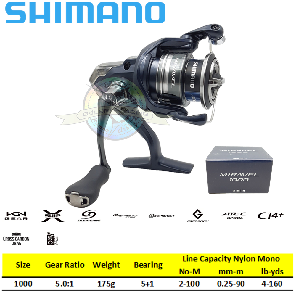 Shimano Miravel 1000 Spinning Reel