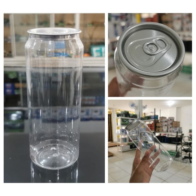 Jual Botol Plastik Pet Can Ml Tutup Kaleng Segel Aluminium Botol Kaleng Cafe Shopee Indonesia