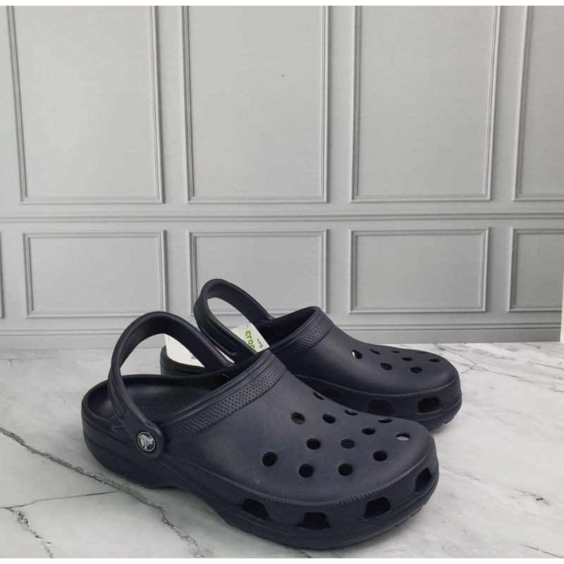 Sandal Mens Size Crocs Crocs Crocband III Black Graphite Sandals - Main Image