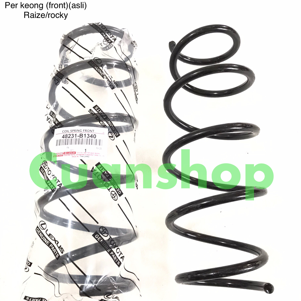 Jual PER KEONG COIL SPRING DEPAN TOYOTA RAIZE ROCKY ASLI | Shopee Indonesia