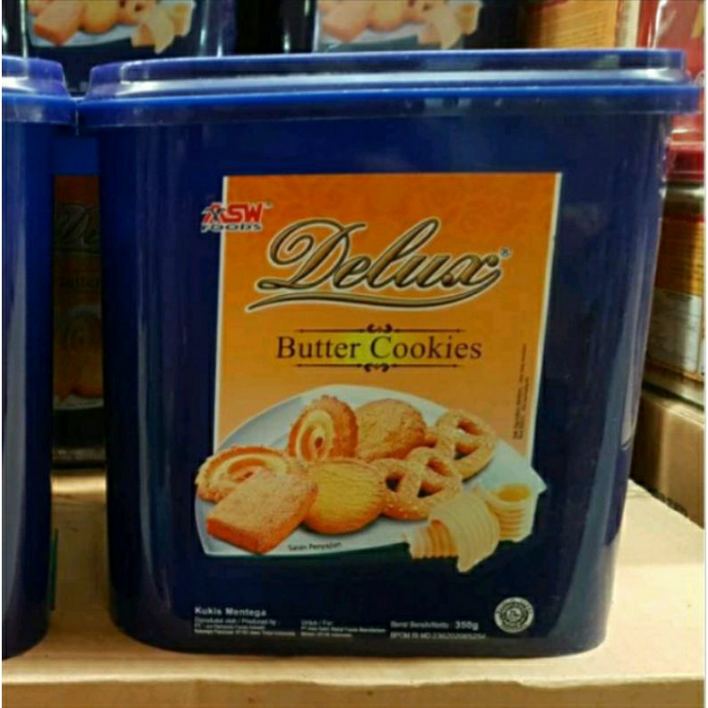 Jual biskuit delux Butter Cookies 300gr Shopee Indonesia
