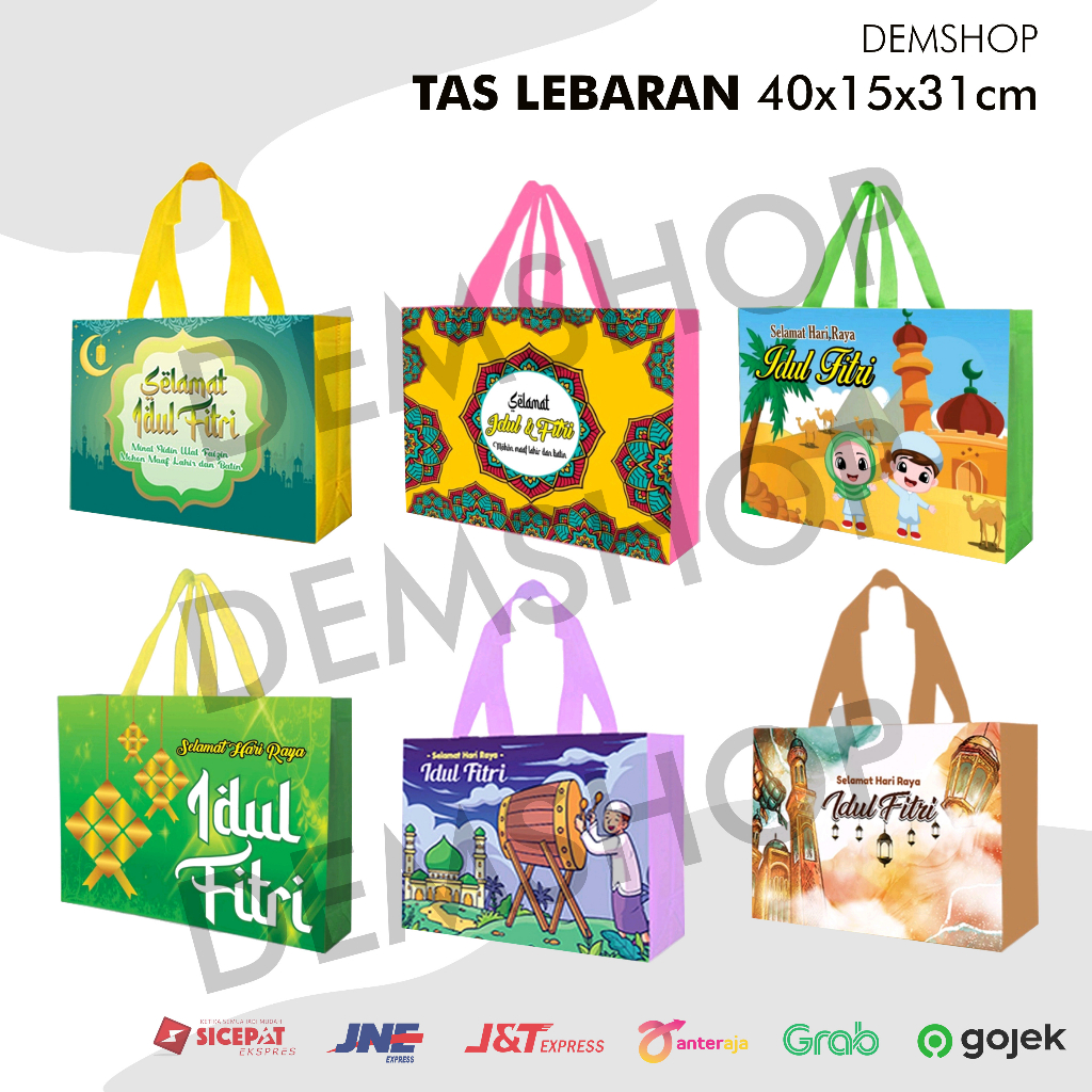 PROMO TAS PARCEL LEBARAN IDUL FITRI JUMBO BAHAN TEBAL GOODIE BAG