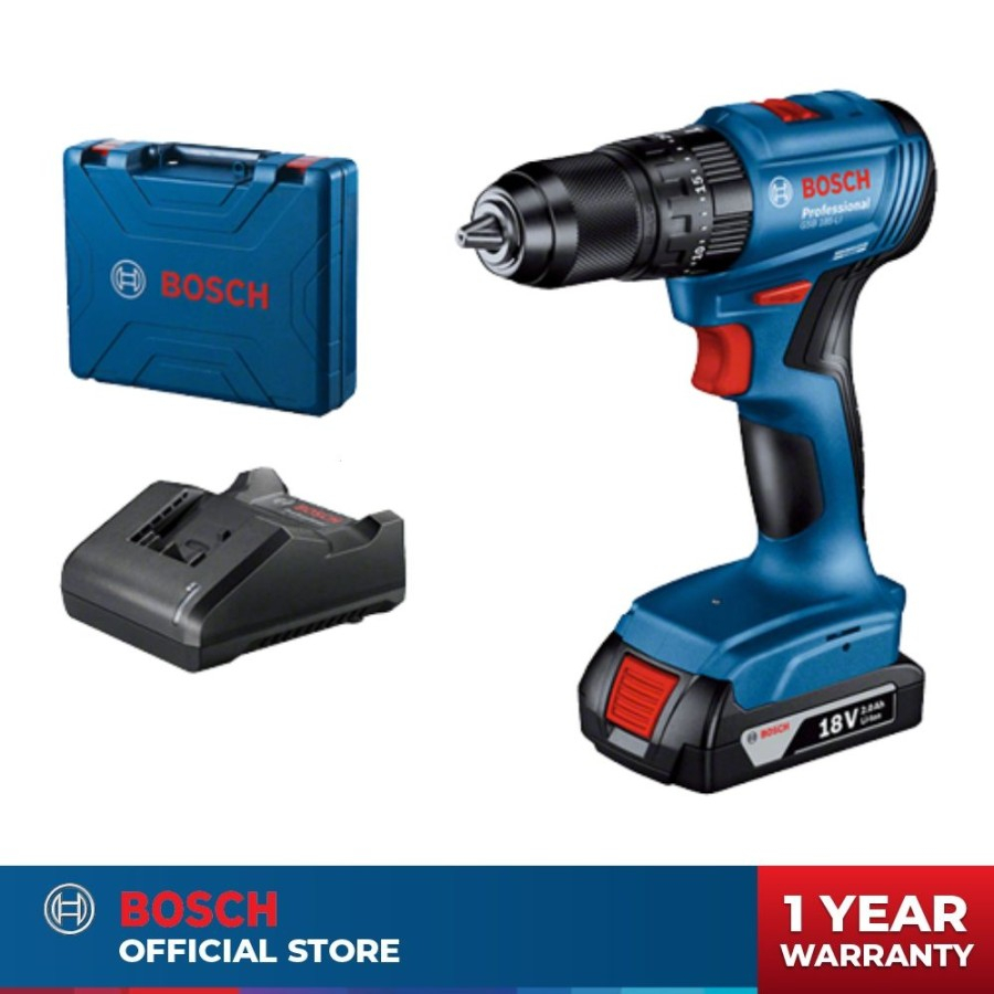 Jual Bosch Gsr Li Brushless Drill Driver Mesin Bor Obeng Baterai Shopee Indonesia