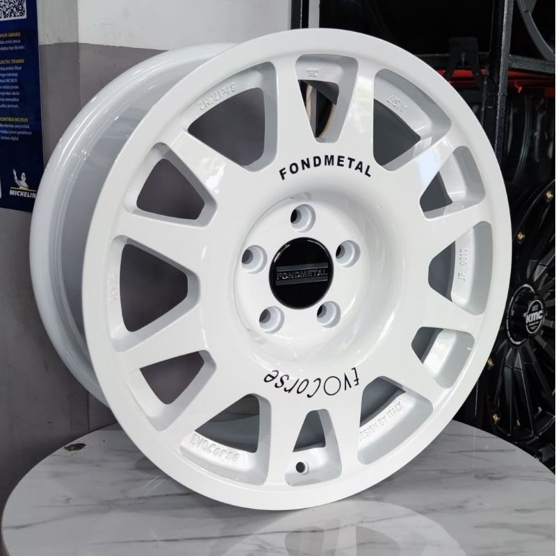 Jual Velg Racing Mobil R Fondmetal Evo Corse Rally Offroad Velg Mobil Ring Innova Reborn