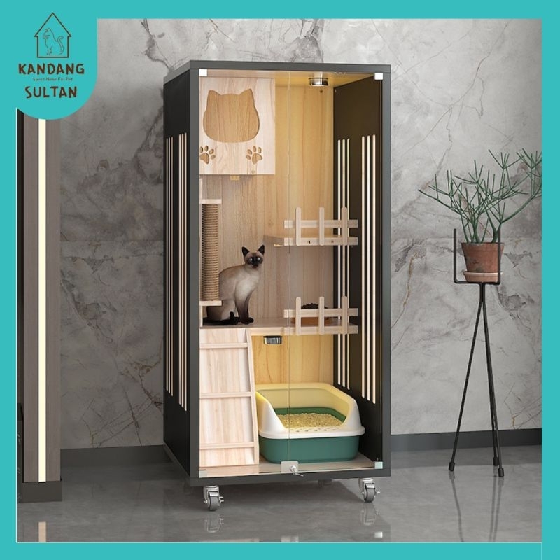 Jual Kandangsultan-Rumah Kucing Kayu Basic B1|B2|B9|C1|C3|D1|F1|HO ...